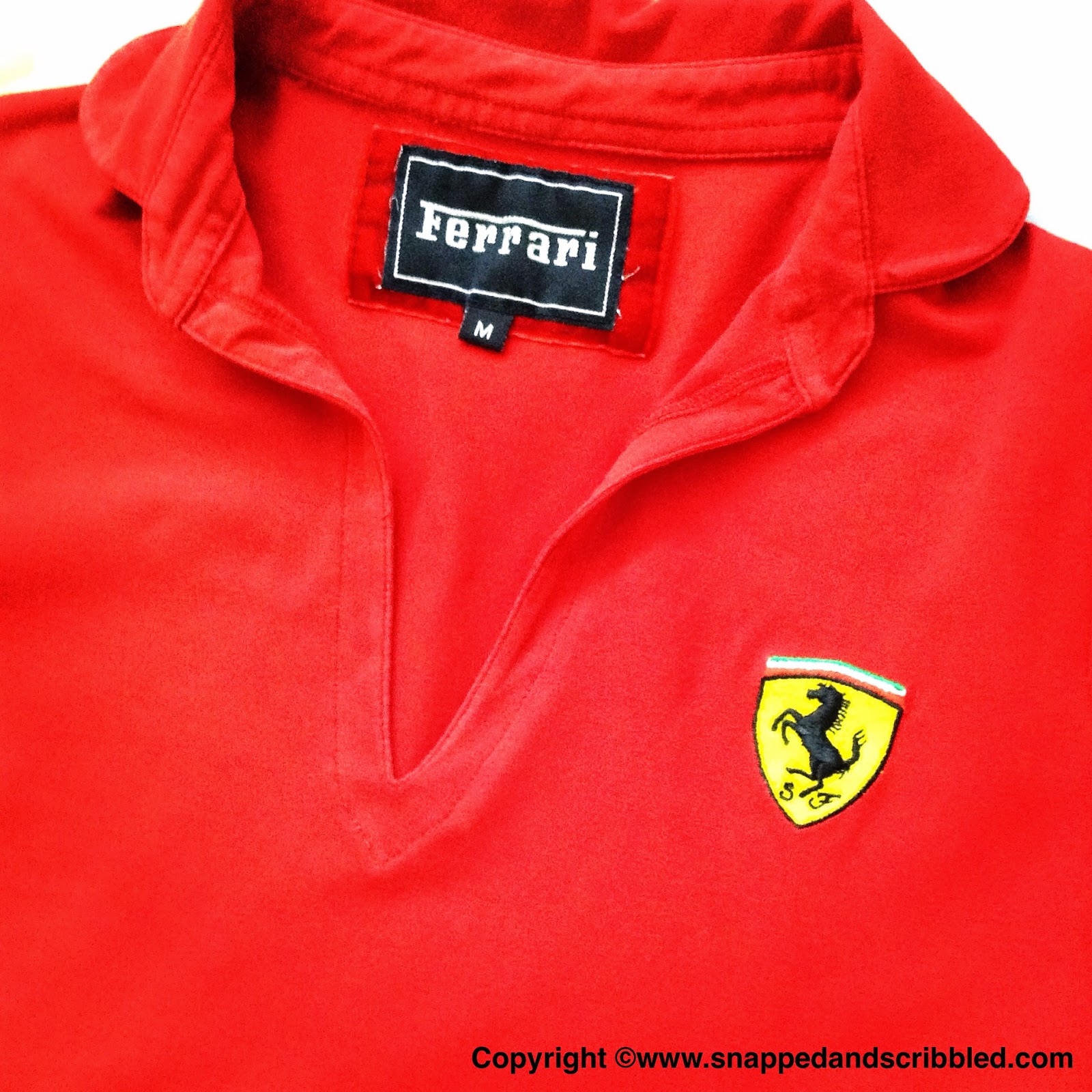 Scuderia Ferrari Clothing - Snapped and Scribbled